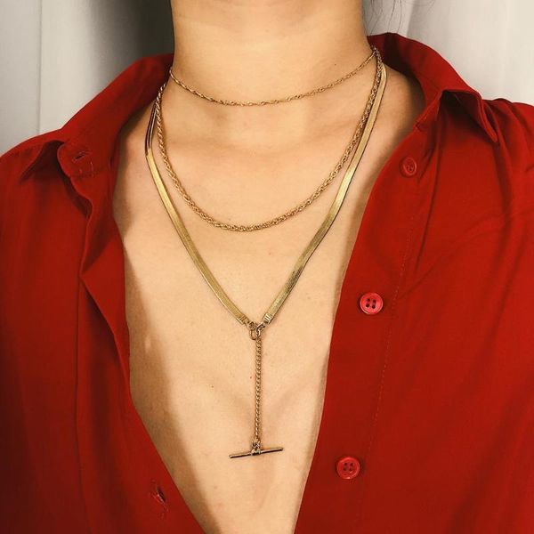 simple vintage fashion geometric multi-layer metal pendant necklaces women jewelry party accessories, Silver
simple vintage fashion geometric multi-layer metal pendant necklaces women jewelry party accessories, Silver