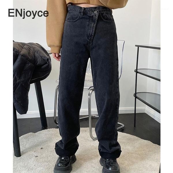 women winter diagonal button high waist straight jeans streetwear loose wide leg warm fleece denim pants female fashion trousers1, Blue
women winter diagonal button high waist straight jeans streetwear loose wide leg warm fleece denim pants female fashion trousers1, Blue