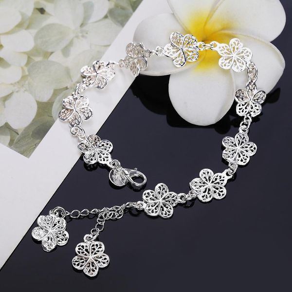 new arrive beautiful bracelet noble flower chain fashion wedding party silver cute lady nice women bracelet jewelry lh013 h bbysdw, Black
new arrive beautiful bracelet noble flower chain fashion wedding party silver cute lady nice women bracelet jewelry lh013 h bbysdw, Black