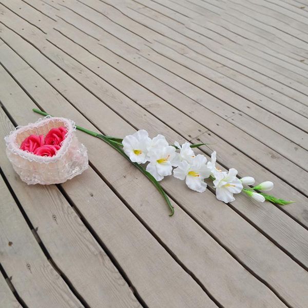 decorative flowers & wreaths 1piece artificial simulation gladiolus flower with stem for wedding home decoration
decorative flowers & wreaths 1piece artificial simulation gladiolus flower with stem for wedding home decoration