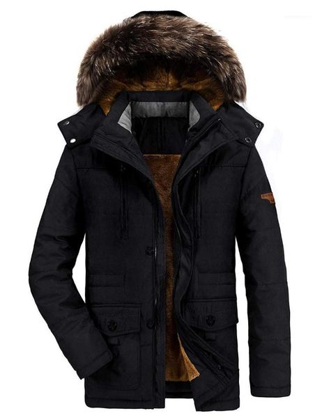 men's down & parkas mens winter jacket hooded warm coat parka detachable with fur hood thicken casual outwear long coats herren winterj, Black
men's down & parkas mens winter jacket hooded warm coat parka detachable with fur hood thicken casual outwear long coats herren winterj, Black
