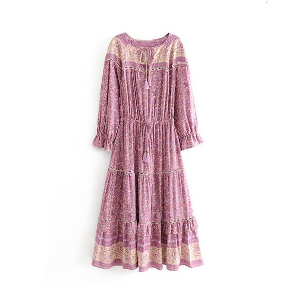 long sleeve midi dress 2020 bohemian floral print vestido dresses vintage loose autumn women dress beach casual dresses, Black;gray
long sleeve midi dress 2020 bohemian floral print vestido dresses vintage loose autumn women dress beach casual dresses, Black;gray