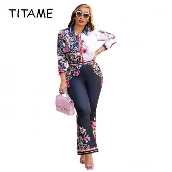 titame women 2 piece sets women 2020 floral print elastic bazin baggy pants shirt rock style dashiki sleeve suit sets1, White
titame women 2 piece sets women 2020 floral print elastic bazin baggy pants shirt rock style dashiki sleeve suit sets1, White