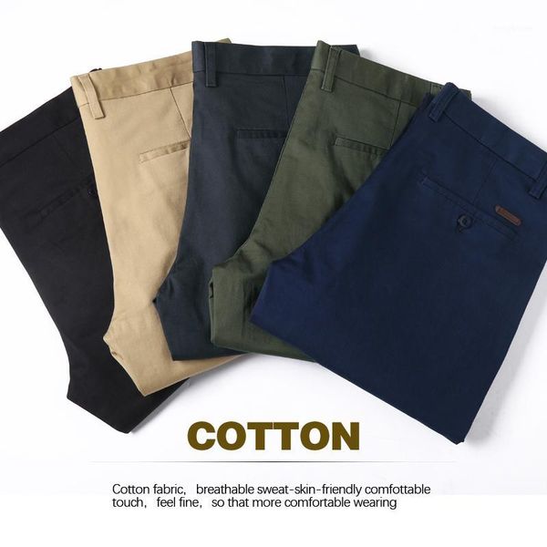 5 color classic men's solid color casual pants business fashion regular fit stretch khaki cotton trousers male brand green1, Black
5 color classic men's solid color casual pants business fashion regular fit stretch khaki cotton trousers male brand green1, Black