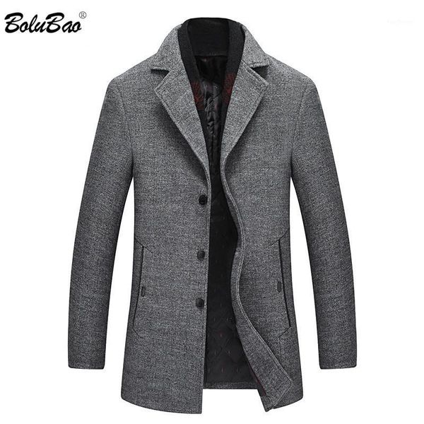 men's wool & blends bolubao blend coat men winter brand men's fashion wild overcoat male with scarf turn-down collar casual coats1, Black
men's wool & blends bolubao blend coat men winter brand men's fashion wild overcoat male with scarf turn-down collar casual coats1, Black
