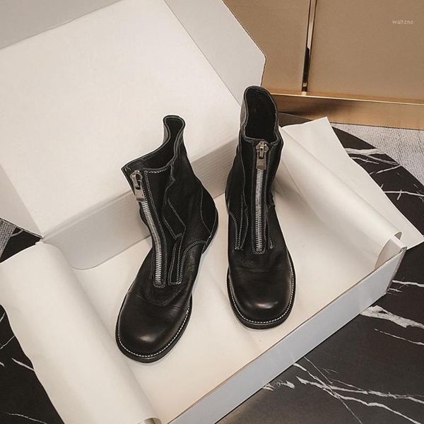 2020 women boots round toe ankle boots for woman comfort women shoes zip shoes woman new genuine leather fashion1, Black
2020 women boots round toe ankle boots for woman comfort women shoes zip shoes woman new genuine leather fashion1, Black