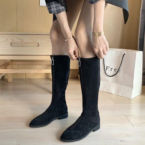 boots knee high low heels women shoes black thigh winter front zipper long botas altas mujer
boots knee high low heels women shoes black thigh winter front zipper long botas altas mujer