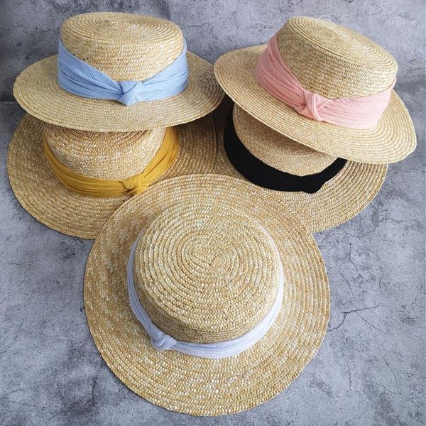 wide brim hats women boater ribbon summer beach hat natural flat straw sun dress cap fashion chapeau feminino cap1, Blue;gray
wide brim hats women boater ribbon summer beach hat natural flat straw sun dress cap fashion chapeau feminino cap1, Blue;gray