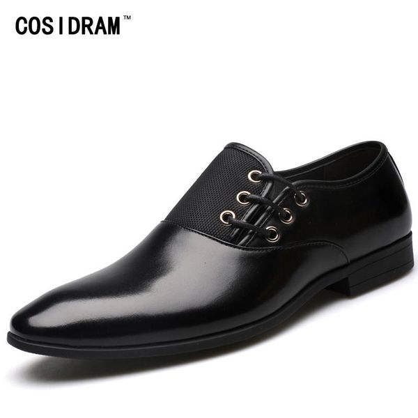 cosidram men dress shoes split leather pointed toe men oxfords formal shoes 2020 spring business wedding for male brm-930, Black
cosidram men dress shoes split leather pointed toe men oxfords formal shoes 2020 spring business wedding for male brm-930, Black