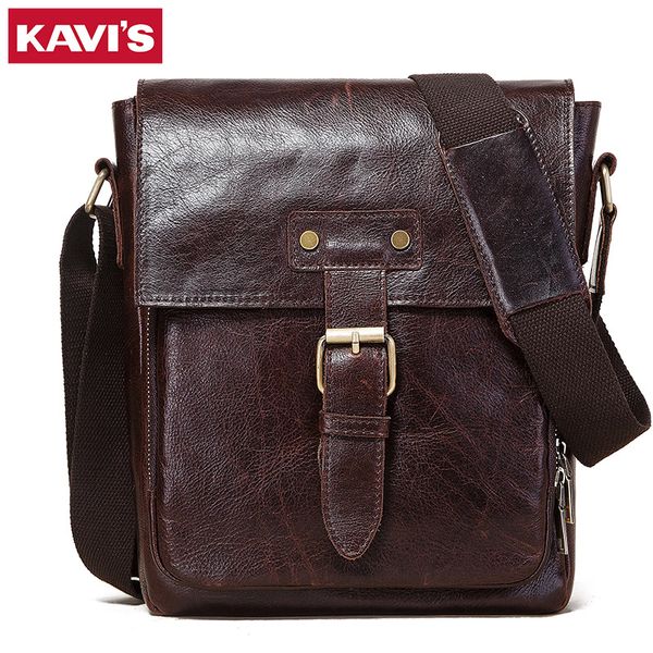 kavis genuine cow leather men's bags fashion men messenger bag famous brand male crossbody shoulder business bags high quality
kavis genuine cow leather men's bags fashion men messenger bag famous brand male crossbody shoulder business bags high quality