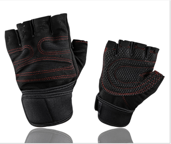 wrist support men's and women's fitness gloves non-slip sports four-finger wristband weightlifting horizontal bar dumbbell palm ha, Black;red
wrist support men's and women's fitness gloves non-slip sports four-finger wristband weightlifting horizontal bar dumbbell palm ha, Black;red