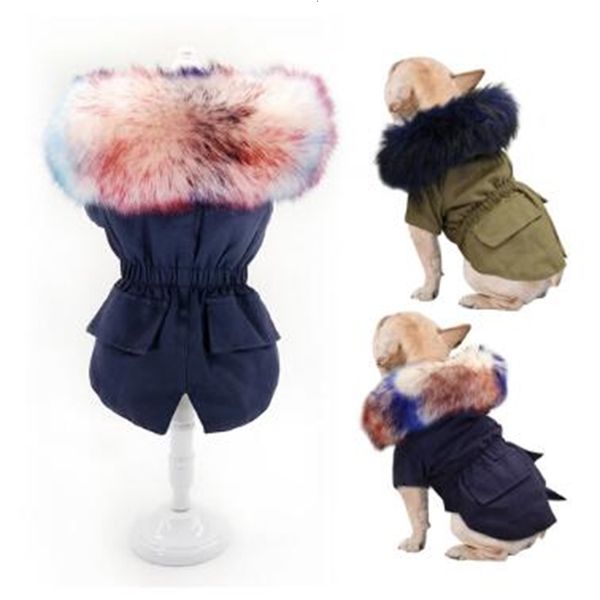 warm winter clothes luxury fur coat hoodies for small medium dog windproof pet clothing fleece lined puppy jacket 
warm winter clothes luxury fur coat hoodies for small medium dog windproof pet clothing fleece lined puppy jacket