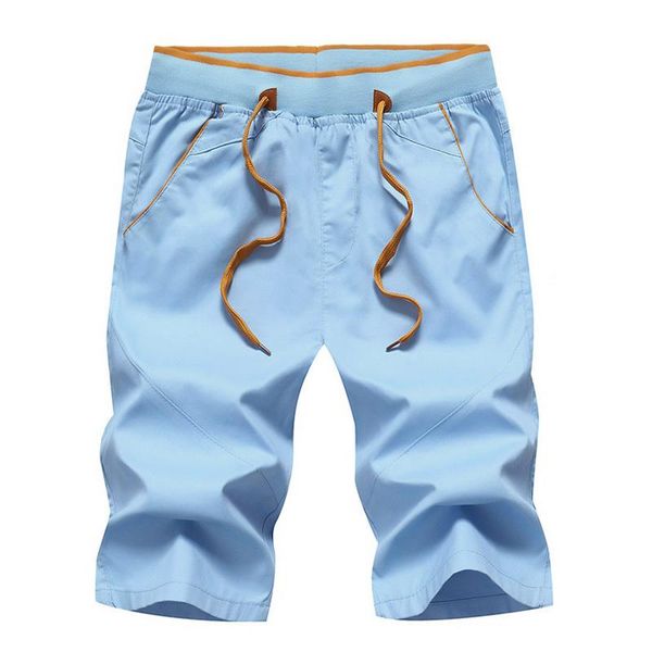 men's shorts summer cotton casual mens beach shorts male knee length homme elastic waist drawstring streetwear, White;black
men's shorts summer cotton casual mens beach shorts male knee length homme elastic waist drawstring streetwear, White;black