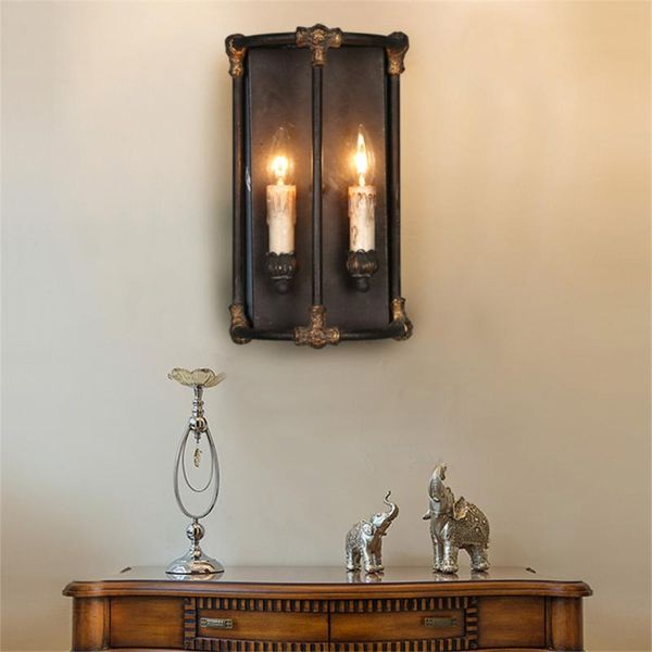 wall lamp american candle resin loft lamps living room bedside iron retro vintage art corridor aisle sconces lights
wall lamp american candle resin loft lamps living room bedside iron retro vintage art corridor aisle sconces lights