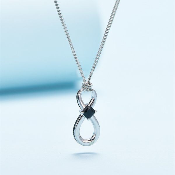 luxury same style as wang yibo eternal love couple necklace mens and womens clavicle chain eight-character swarovski element pendant fashion, Silver
luxury same style as wang yibo eternal love couple necklace mens and womens clavicle chain eight-character swarovski element pendant fashion, Silver