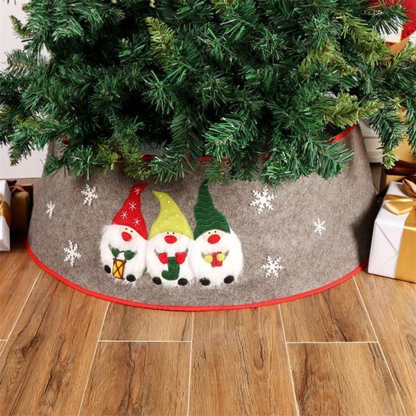 christmas decorations 48 inches gray tree skirt xmas floor mat ornaments decor base cover home party 2021 1 
christmas decorations 48 inches gray tree skirt xmas floor mat ornaments decor base cover home party 2021 1