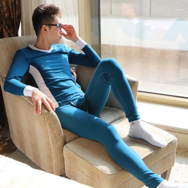 men's underwear metrosexual tight underwear set cotton long johns thin skin1, Black;white
men's underwear metrosexual tight underwear set cotton long johns thin skin1, Black;white