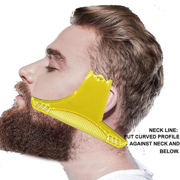 bellylady men multifunction beard shaping styling template comb for hair beard trim templates, Silver
bellylady men multifunction beard shaping styling template comb for hair beard trim templates, Silver