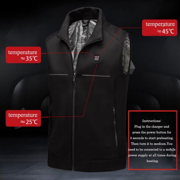 outdoor t-shirts women's thermal vest fishing climbing men's electric usb heated run listing stand collar cotton jacket, Gray;blue
outdoor t-shirts women's thermal vest fishing climbing men's electric usb heated run listing stand collar cotton jacket, Gray;blue
