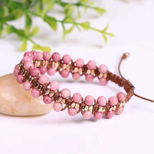 unique rhodonite lover bracelets wholesale handmade bohemia weaving charm bracelet birthday gift christmas gift fashion jewelry y200730, Black
unique rhodonite lover bracelets wholesale handmade bohemia weaving charm bracelet birthday gift christmas gift fashion jewelry y200730, Black