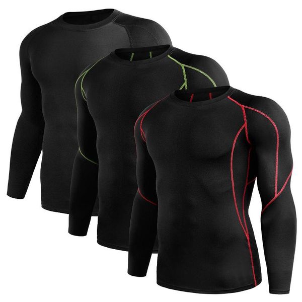 outdoor t-shirts men compression shirts 3 pcs elastic quick dry base layer o-neck long sleeve sport t-shirt workout fitness sportshirt, Gray;blue
outdoor t-shirts men compression shirts 3 pcs elastic quick dry base layer o-neck long sleeve sport t-shirt workout fitness sportshirt, Gray;blue