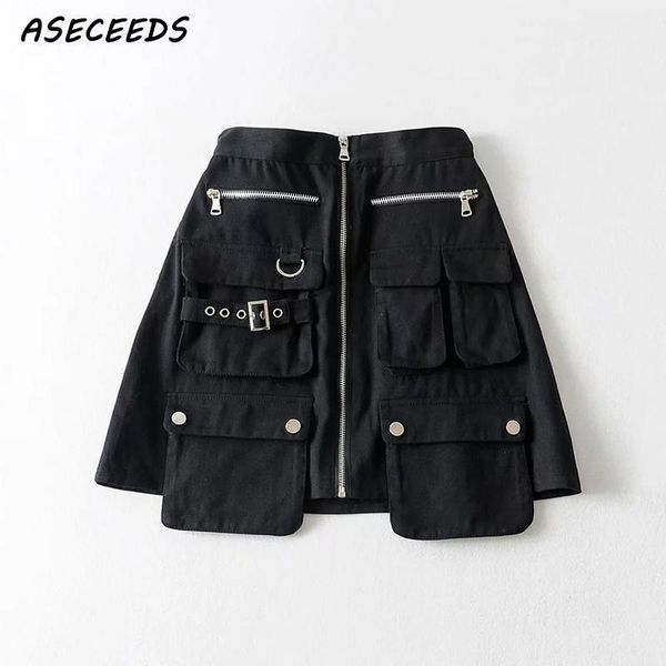 2019 summer skirts womens high waist skirt vintage cargo style black skirts punk streetwear korean chic zipper pocket mini skirt1
2019 summer skirts womens high waist skirt vintage cargo style black skirts punk streetwear korean chic zipper pocket mini skirt1