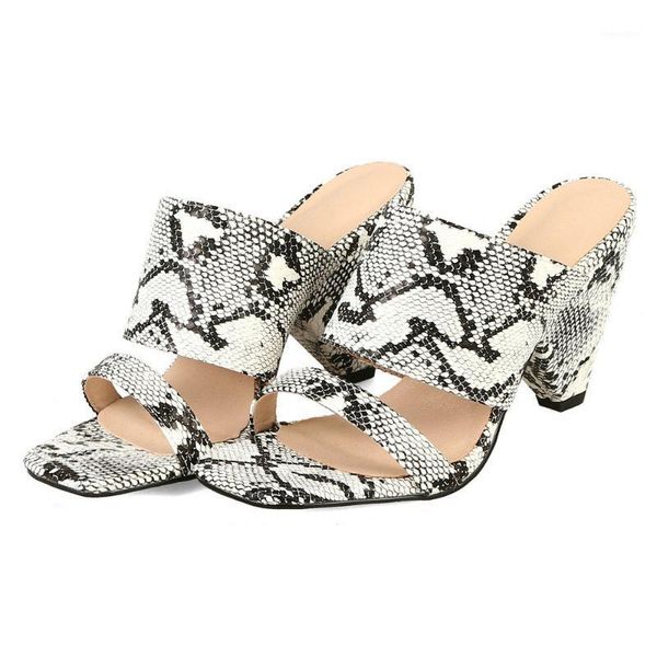 embossed snake faux leather square toe fashion women's sandals thicky party slippers 2020 summer white medium 34-431, Black
embossed snake faux leather square toe fashion women's sandals thicky party slippers 2020 summer white medium 34-431, Black