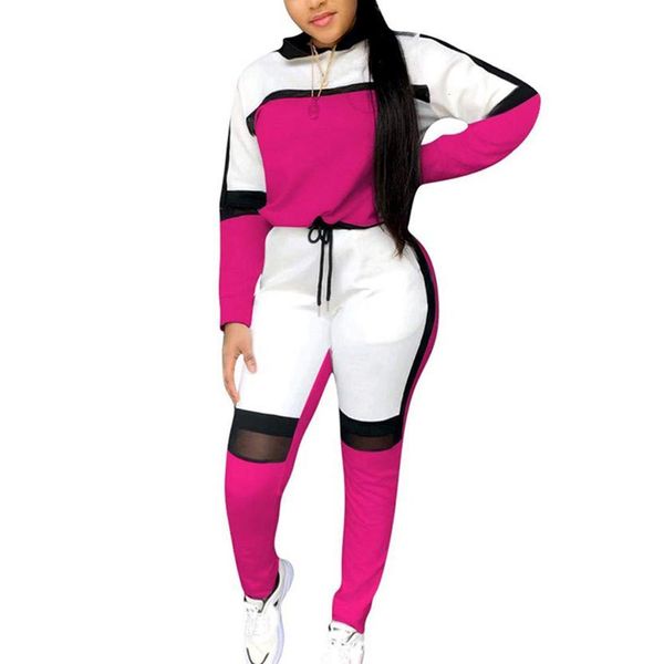 women tracksuit set two piece sweatshirt and sweatpants suit patchwork fashion casual long sleeve pullovers set sportwear ladies, Gray
women tracksuit set two piece sweatshirt and sweatpants suit patchwork fashion casual long sleeve pullovers set sportwear ladies, Gray