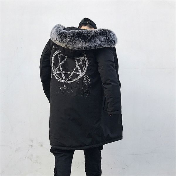 winter jacket men thick warm long jackets parkas hombre mens hooded jacket long trench coat us size xs- y1111, Black
winter jacket men thick warm long jackets parkas hombre mens hooded jacket long trench coat us size xs- y1111, Black