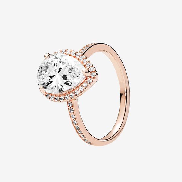 fashion rose gold plated ring womens wedding gift sparkling teardrop halo rings with box for 925 silver ring, Slivery;golden
fashion rose gold plated ring womens wedding gift sparkling teardrop halo rings with box for 925 silver ring, Slivery;golden