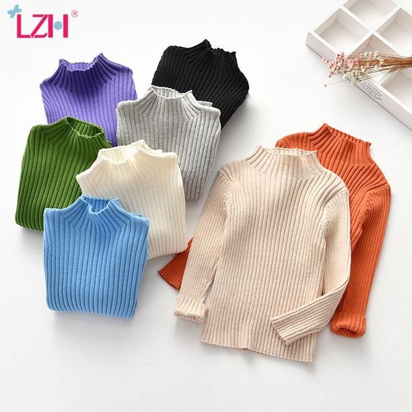 pullover lzh childrens sweater 2021 autumn winter turtleneck solid color base cotton keep warm knitting for boys girls, Blue
pullover lzh childrens sweater 2021 autumn winter turtleneck solid color base cotton keep warm knitting for boys girls, Blue