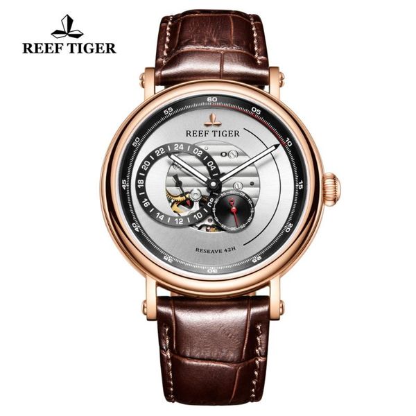 wristwatches reef tiger/rt 2021 fashion design watch men shockproof waterproof luxury gold miyota automatic relogio rga1617, Slivery;brown
wristwatches reef tiger/rt 2021 fashion design watch men shockproof waterproof luxury gold miyota automatic relogio rga1617, Slivery;brown