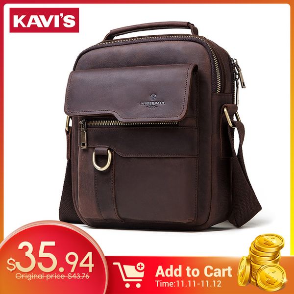 kavis 2020 new cowhide genuine leather shoulder bags men messenger bag men handbag business crossbody casual famous sling sac
kavis 2020 new cowhide genuine leather shoulder bags men messenger bag men handbag business crossbody casual famous sling sac