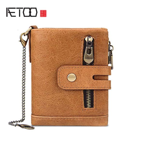 hbp aetoo new leather wallet anti theft brush wallet three fold multi card crazy horse leather men's leather wallet, Red;black
hbp aetoo new leather wallet anti theft brush wallet three fold multi card crazy horse leather men's leather wallet, Red;black