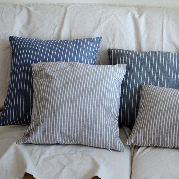 40/45/50/55cm simple modern striped cushion cover cotton linen pillowcase decorative lumbar pillow case sofa throw pillow covers
40/45/50/55cm simple modern striped cushion cover cotton linen pillowcase decorative lumbar pillow case sofa throw pillow covers