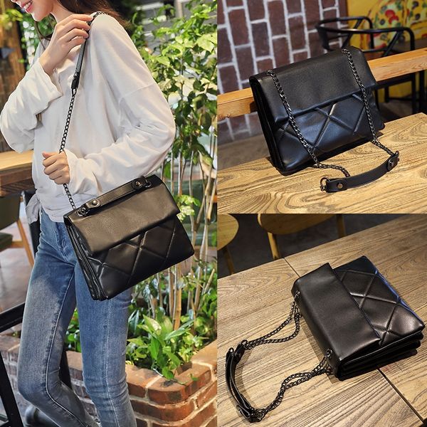 2020 fashion women's shoulder solid color versatile shoulder small square small square bag bag 37avn
2020 fashion women's shoulder solid color versatile shoulder small square small square bag bag 37avn