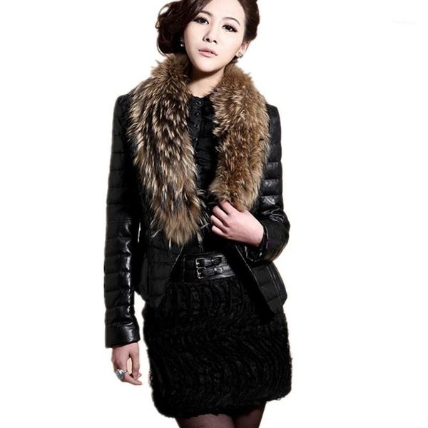 plus size casual pu leather jacket women overcoats section faux fur collar clothes female add cotton outerwear windbreaker1, Black
plus size casual pu leather jacket women overcoats section faux fur collar clothes female add cotton outerwear windbreaker1, Black