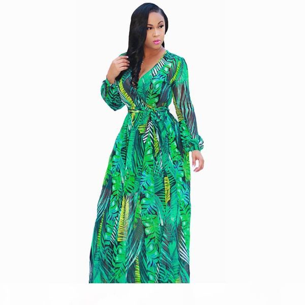 printing floral chiffon maxi dresses 2018 autumn v neck women bohemian dress long sleeves plus size female dresses, Black;gray
printing floral chiffon maxi dresses 2018 autumn v neck women bohemian dress long sleeves plus size female dresses, Black;gray