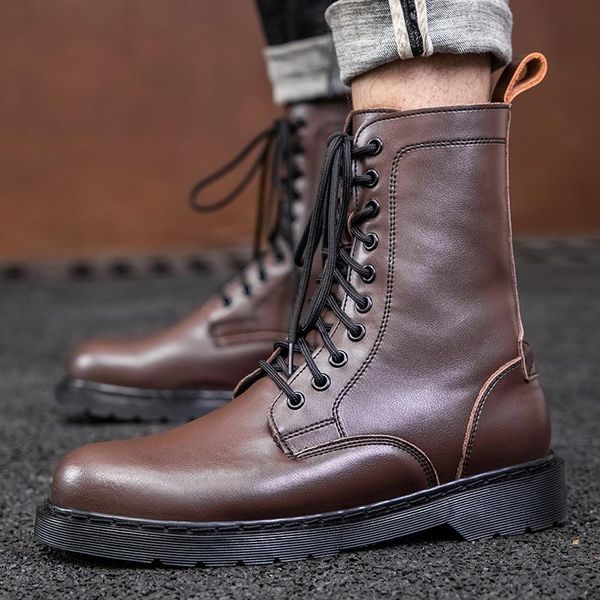 leather boots men high winter warm waterproof ankle desert outdoor climb work shoes boot dress, Black
leather boots men high winter warm waterproof ankle desert outdoor climb work shoes boot dress, Black
