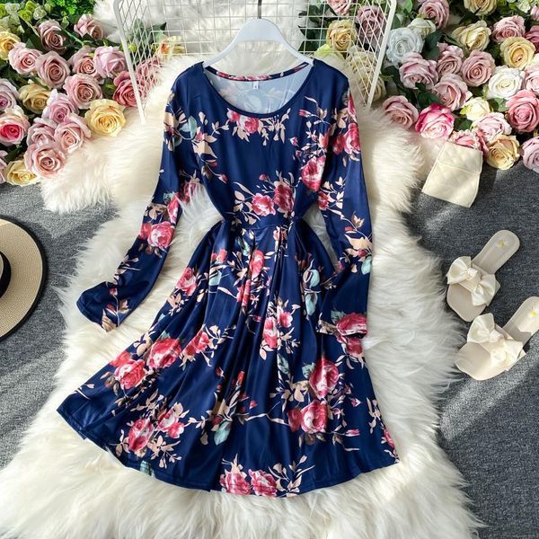 vintage slim 2020 floral print autumn mini short dress party fall dress vestido de festa women retro a-line1, Black;gray
vintage slim 2020 floral print autumn mini short dress party fall dress vestido de festa women retro a-line1, Black;gray
