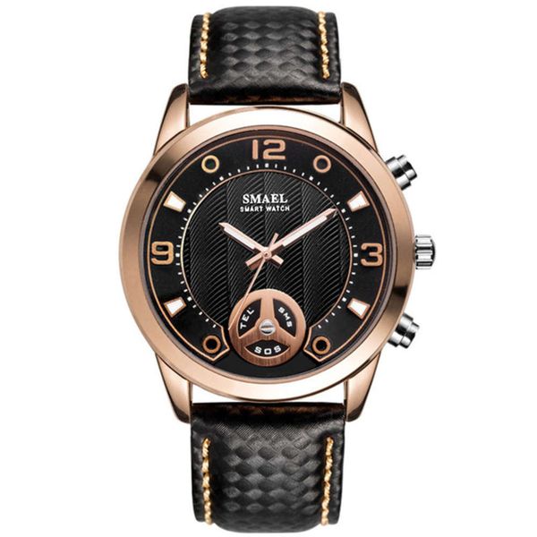 smael smyr sl1385 bluetooth sport fashion multifunctional busins men's quartz watch