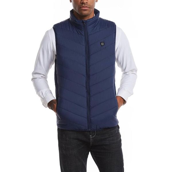 new jacket men heated vest women for outdoor sport winter stand collar striped comfortable warming coat for camping, Gray;blue
new jacket men heated vest women for outdoor sport winter stand collar striped comfortable warming coat for camping, Gray;blue