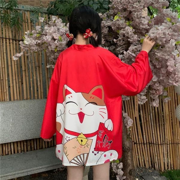 japan style cat print women streetwear kimono cardigan robe women japanese trend kimonos asian clothes1, Red
japan style cat print women streetwear kimono cardigan robe women japanese trend kimonos asian clothes1, Red