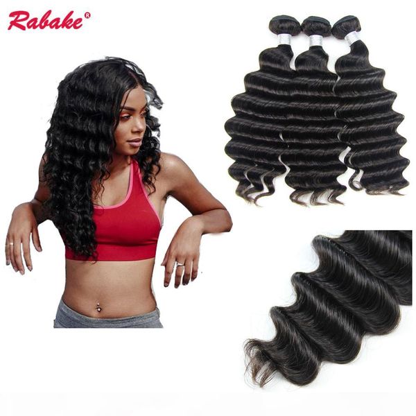 3 or 4 indian remy hair loose deep wave bundles rabake 9a grade raw indian unprocessed remi loose deep curly hair extensions, Black
3 or 4 indian remy hair loose deep wave bundles rabake 9a grade raw indian unprocessed remi loose deep curly hair extensions, Black