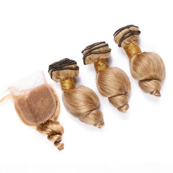 honey blonde loose wave hair bundles with closure pure 27 light brown loose wavy malaysian human hair weave bundles with lace closure 4x4, Black;brown
honey blonde loose wave hair bundles with closure pure 27 light brown loose wavy malaysian human hair weave bundles with lace closure 4x4, Black;brown