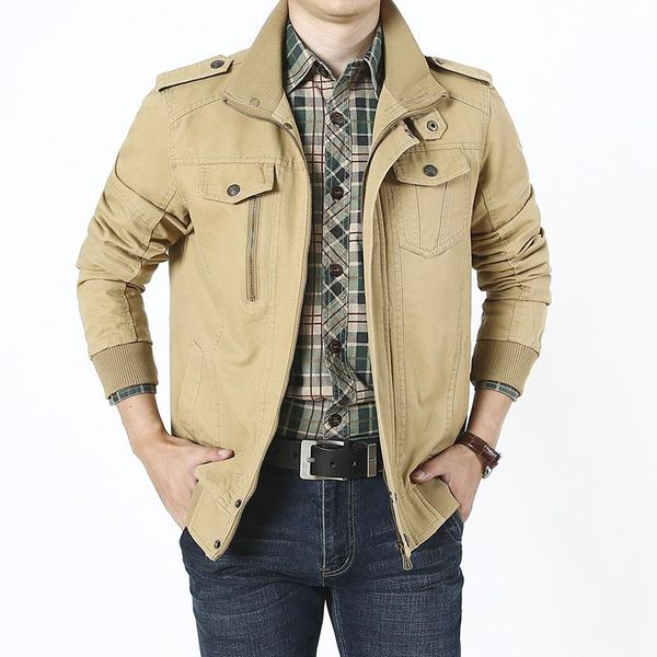 men's jackets spring fashion cotton jacket business men solid color outfit casual for man 3 outwear clothing plus size 5xl6x, Black;brown
men's jackets spring fashion cotton jacket business men solid color outfit casual for man 3 outwear clothing plus size 5xl6x, Black;brown