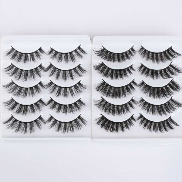 false eyelashes 5 pairs natural thick long 3d fluffy wispy lashes extension fashion women eyes makeup tools
false eyelashes 5 pairs natural thick long 3d fluffy wispy lashes extension fashion women eyes makeup tools