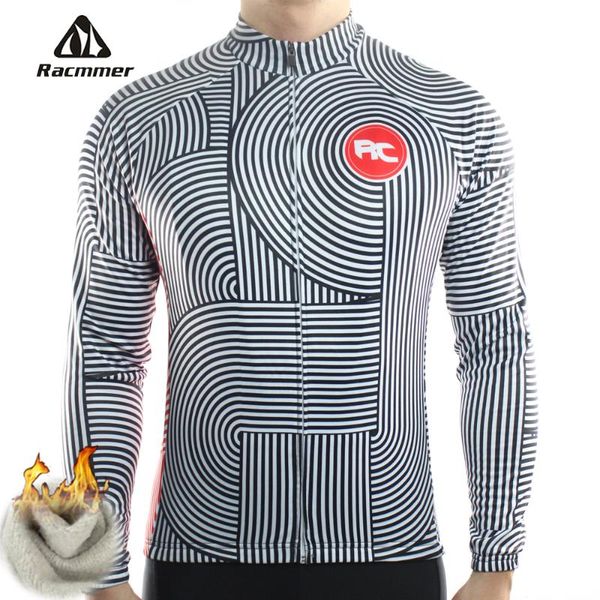 racmmer winter 2020 long pro thermal fleece cycling jersey men clothing bicycle maillot equipacion ciclismo bike clothes #zr-07, Black;red
racmmer winter 2020 long pro thermal fleece cycling jersey men clothing bicycle maillot equipacion ciclismo bike clothes #zr-07, Black;red