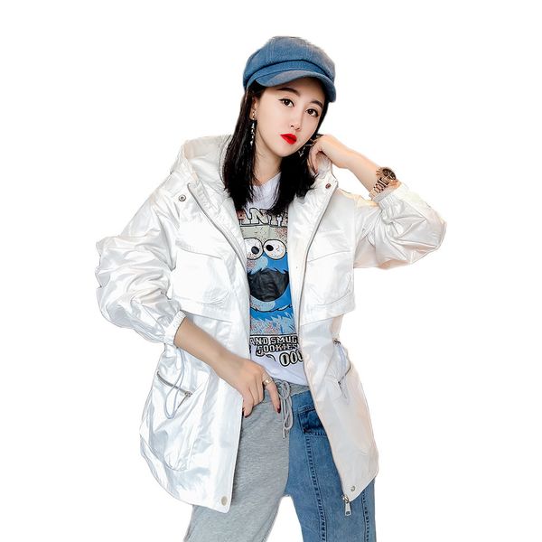 2021 new women jackets drawstring lace up slim waist coat autumn casual zipper medium-long hooded outwear female windbreaker y150 2b0q, Tan;black
2021 new women jackets drawstring lace up slim waist coat autumn casual zipper medium-long hooded outwear female windbreaker y150 2b0q, Tan;black