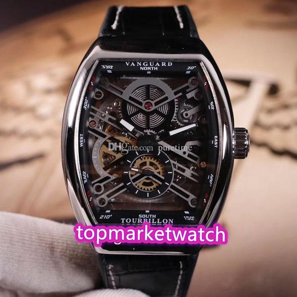 manufacturer new collection vanguard v45 rose gold blue inner skeleton dial tourbillon automatic mens watch blue rubber leather, Slivery;brown
manufacturer new collection vanguard v45 rose gold blue inner skeleton dial tourbillon automatic mens watch blue rubber leather, Slivery;brown